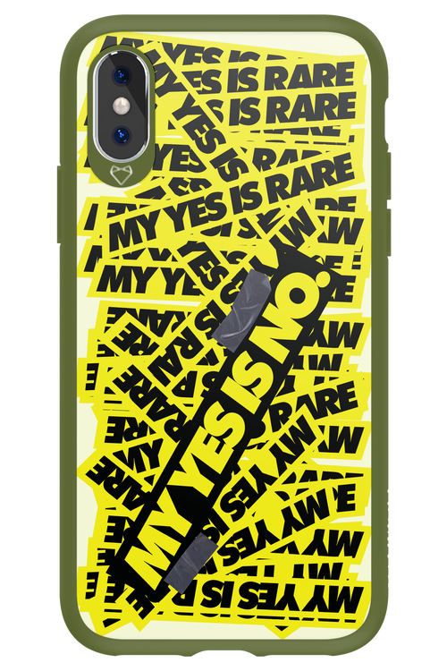 My yes is no 2.0 - Apple iPhone X