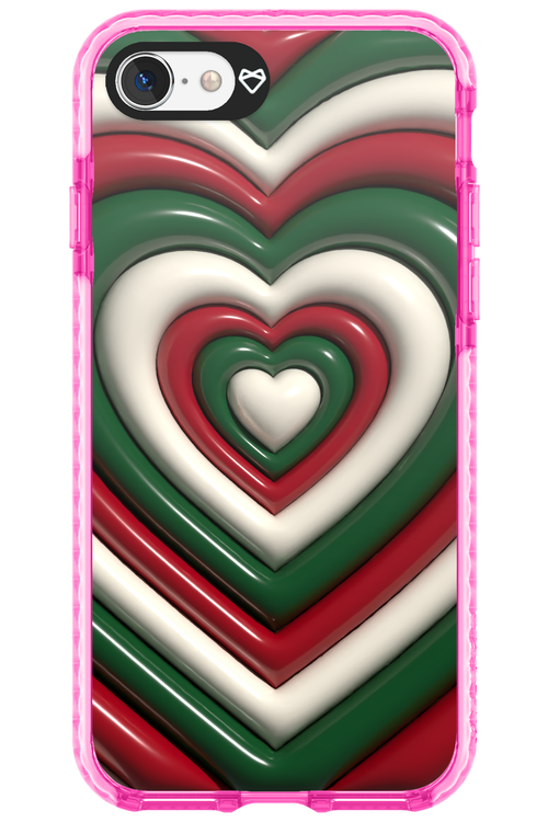 XMAS Hearts - Apple iPhone 7