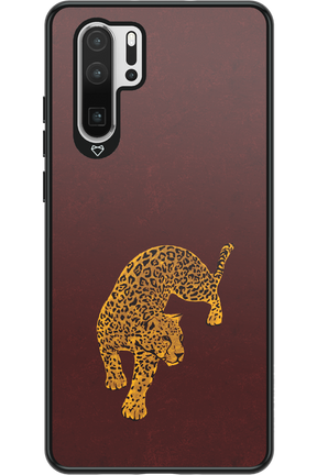 Burgundy Leopard - Huawei P30 Pro