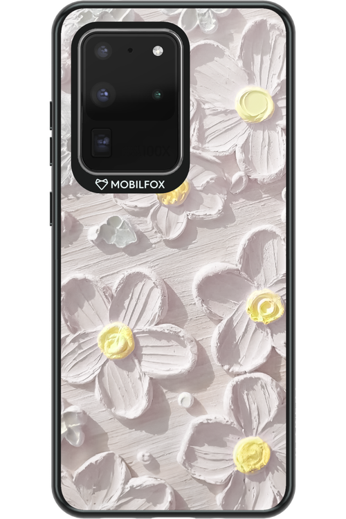 White Flowers 2.0 - Samsung Galaxy S20 Ultra 5G