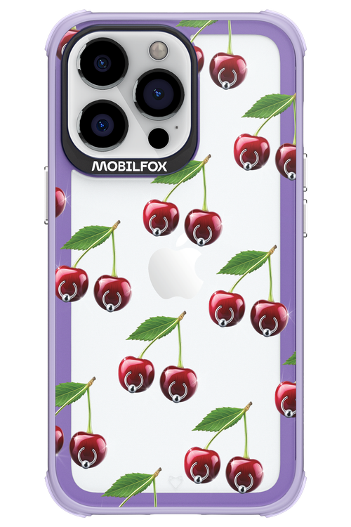 Spicy Cherries Transparent - Apple iPhone 13 Pro