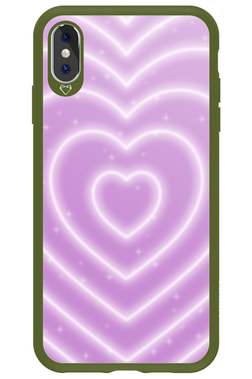 Purple Heart Dreams - Apple iPhone XS Max