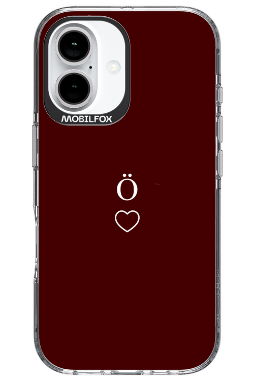 O Burgundia II 2.0 - Apple iPhone 16
