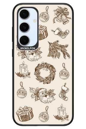 Christmas Paper - Samsung S24 FE