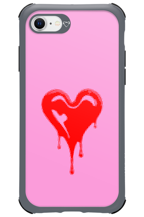 Heart Pink - Apple iPhone 7