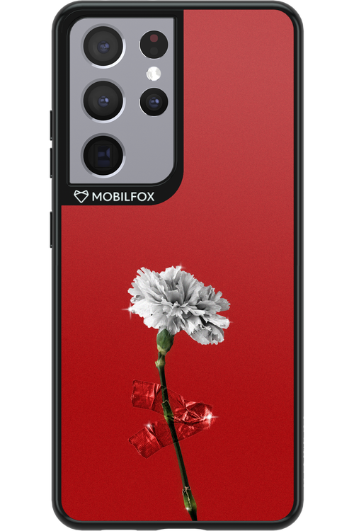 Red Flower - Samsung Galaxy S21 Ultra