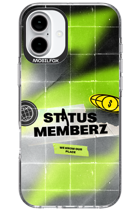 Status Memberz - Apple iPhone 16 Plus