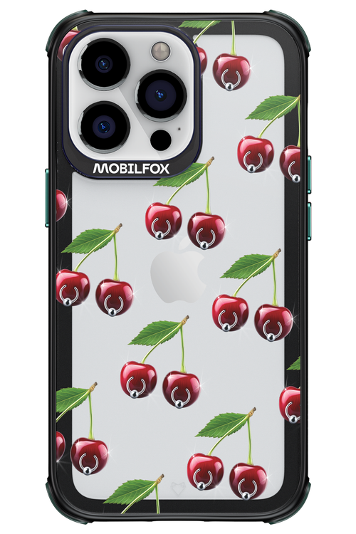 Spicy Cherries Transparent - Apple iPhone 13 Pro