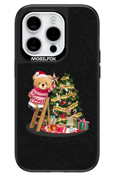 Christmas Bear (Leather) - Apple iPhone 14 Pro