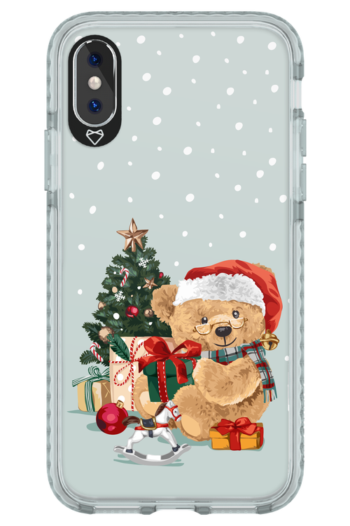 Merry Christmas Bear - Apple iPhone XS
