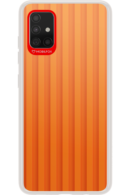 Orange Stripes - Samsung Galaxy A51