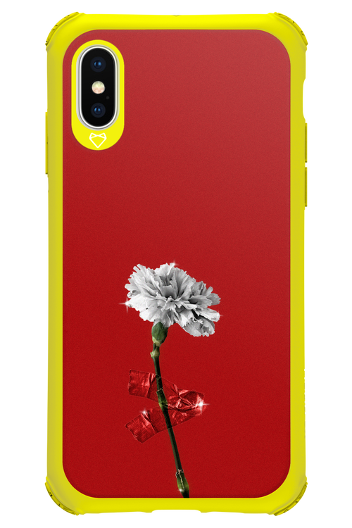 Red Flower - Apple iPhone X