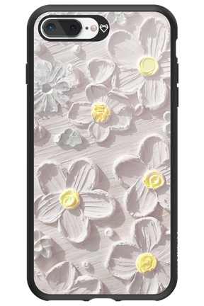 White Flowers - Apple iPhone 7 Plus