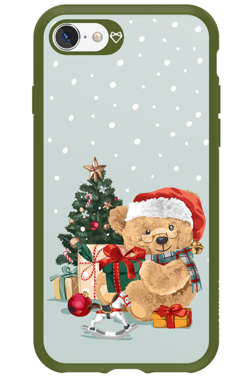 Merry Christmas Bear - Apple iPhone SE 2020