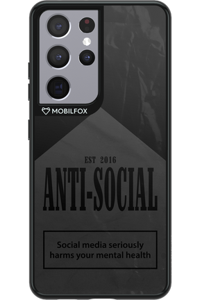ANTI-SOCIAL (BLVCK) 2.0 - Samsung Galaxy S21 Ultra