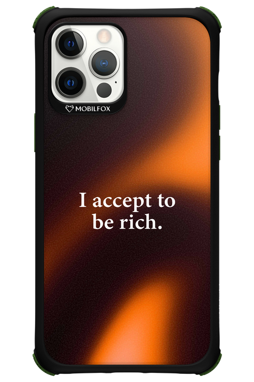 I accept to be rich - Apple iPhone 12 Pro Max