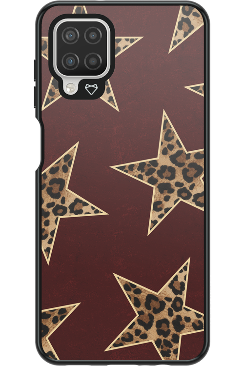 Wild Stars Burgundy - Samsung Galaxy A12