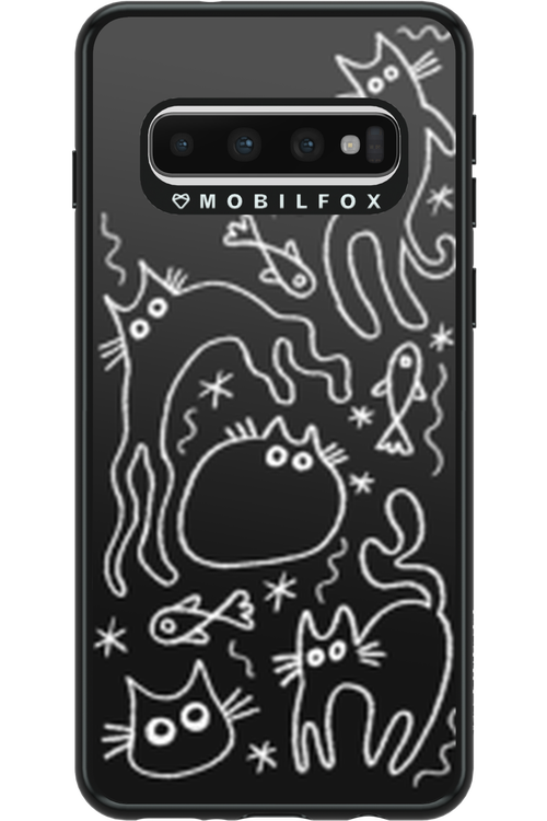 CHALK_CATS - Samsung Galaxy S10