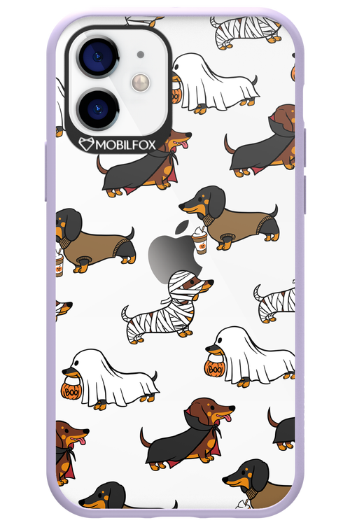 Scary Dachshund (Transparent) - Apple iPhone 12
