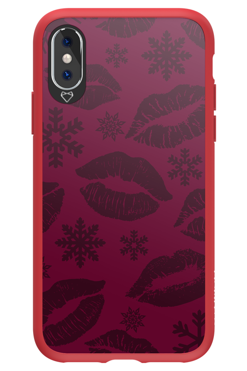 Burgundy Kiss - Apple iPhone X