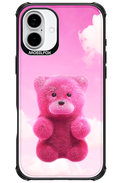 Pinky Bear Clouds - Apple iPhone 16 Plus