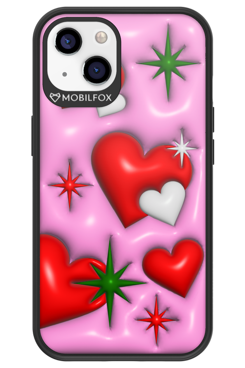Holiday Hearts - Apple iPhone 13