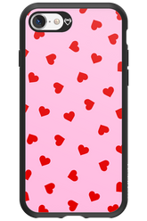 Sprinkle Heart Pink - Apple iPhone 8