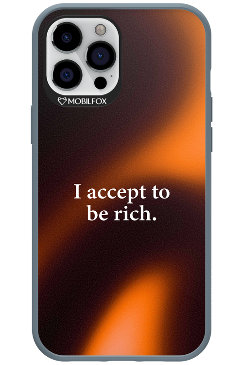I accept to be rich - Apple iPhone 12 Pro Max