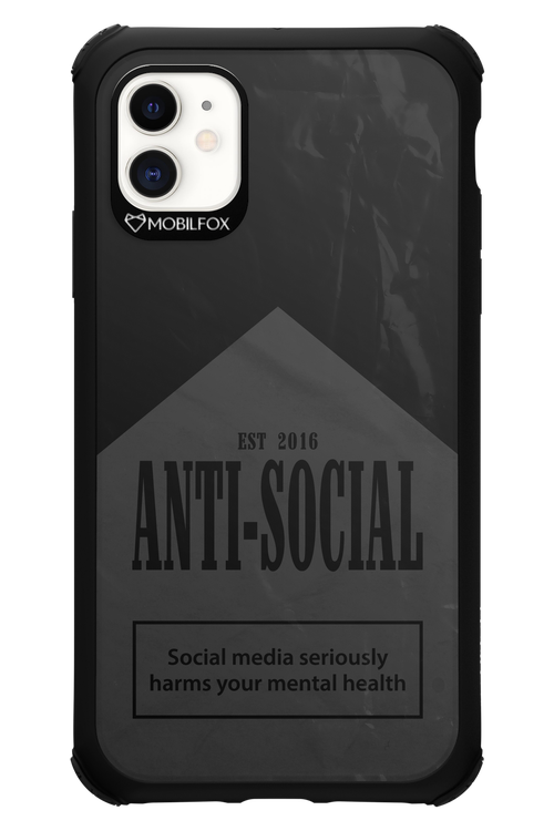ANTI-SOCIAL (BLVCK) 2.0 - Apple iPhone 11