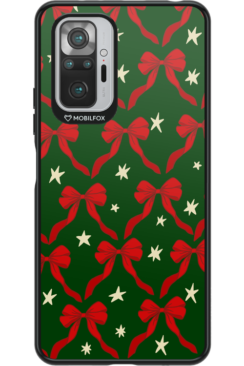 Bow & Stars (Green) - Xiaomi Redmi Note 10S