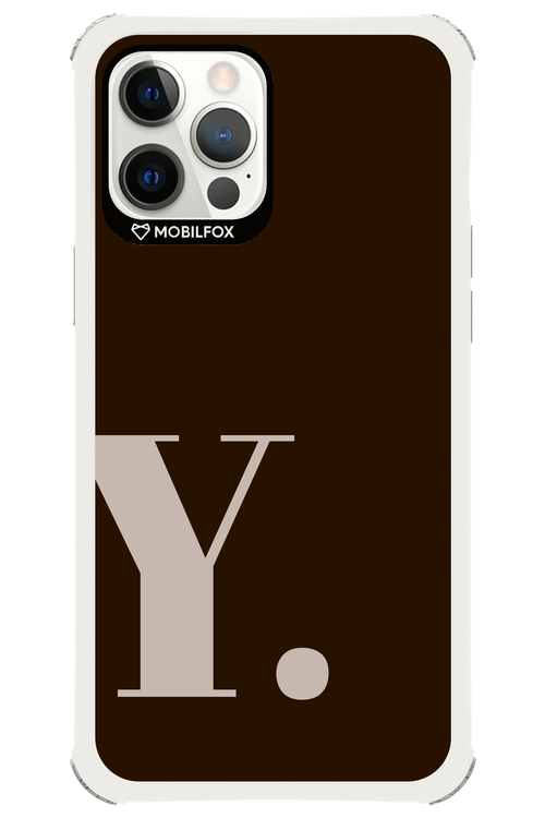 Y (Mokka Foam) - Apple iPhone 12 Pro Max