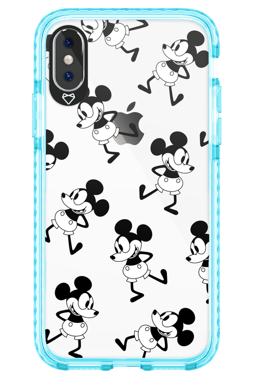 Iconic Mouse (pattern) - Apple iPhone X