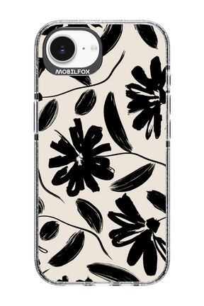 Monochrome Flowerss - Apple iPhone 16e
