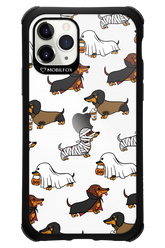 Scary Dachshund (Transparent) - Apple iPhone 11 Pro