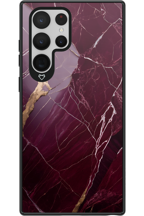 Burgundy Marble 2.0 - Samsung Galaxy S22 Ultra