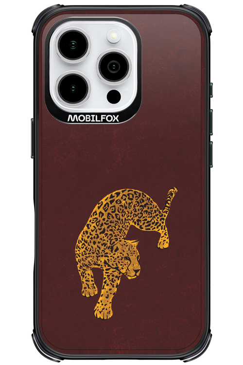 Burgundy Leopard - Apple iPhone 16 Pro