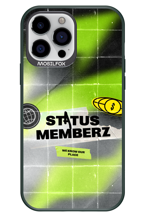 Status Memberz - Apple iPhone 13 Pro Max