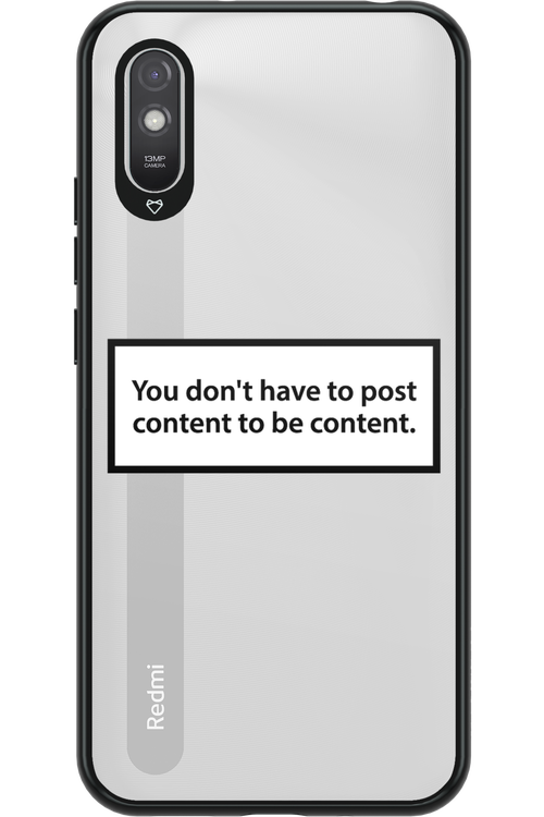 Content - Xiaomi Redmi 9A