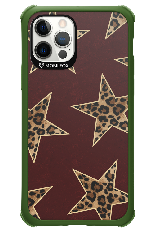 Wild Stars Burgundy - Apple iPhone 12 Pro