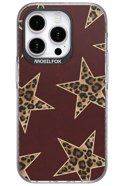 Wild Stars Burgundy - Apple iPhone 15 Pro
