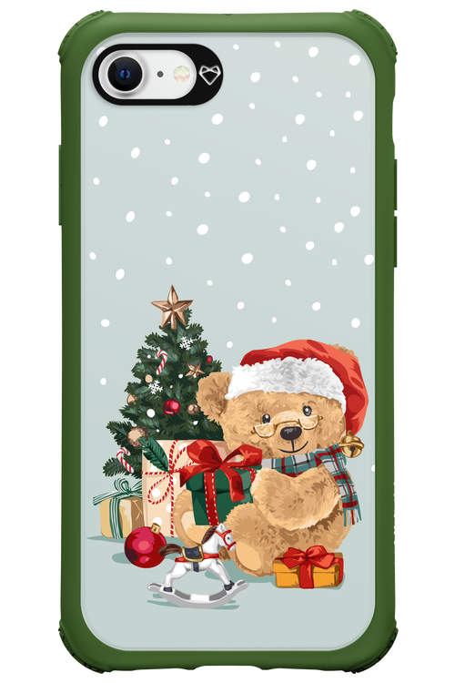 Merry Christmas Bear - Apple iPhone SE 2020