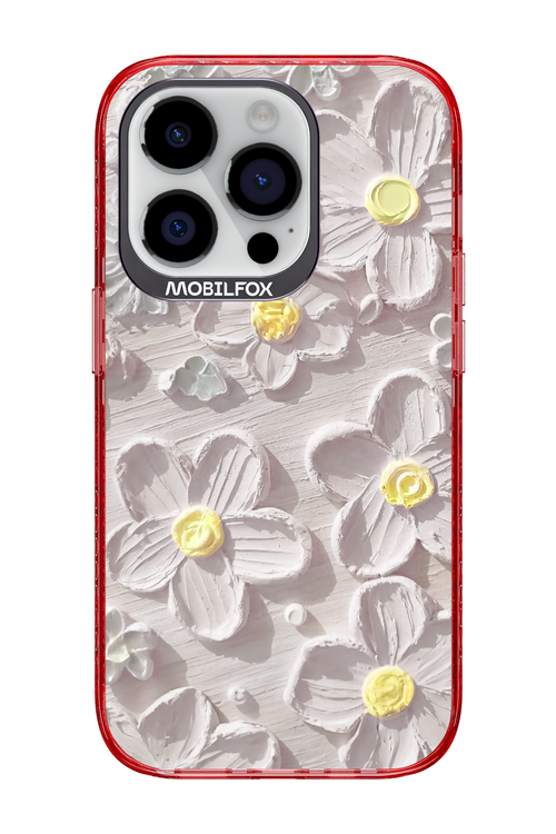 White Flowers - Apple iPhone 14 Pro