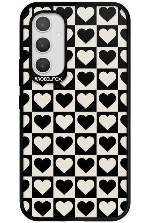Checkered Heart - Samsung Galaxy A54