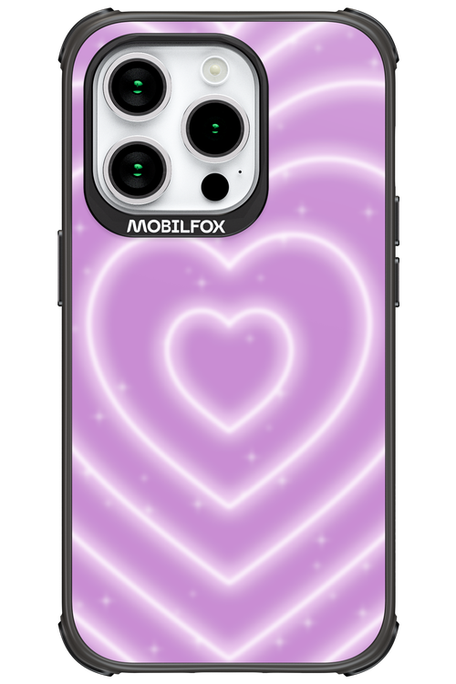 Purple Heart Dreams - Apple iPhone 15 Pro