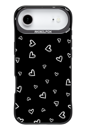 Monochrome Hearts 2.0 - Apple iPhone 17 Air