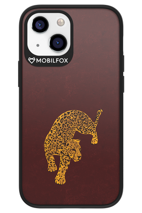 Burgundy Leopard - Apple iPhone 13 Mini