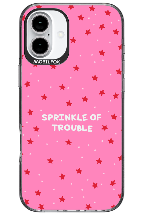 Trouble Pink - Apple iPhone 16 Plus