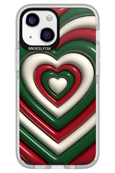 XMAS Hearts - Apple iPhone 13 Mini