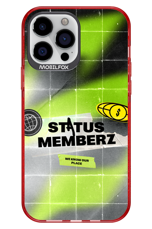 Status Memberz - Apple iPhone 13 Pro Max