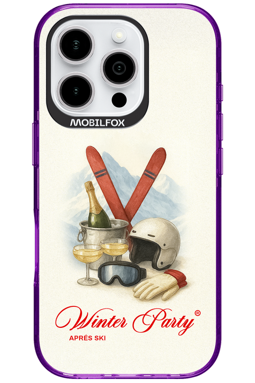 Winter Ski Party - Apple iPhone 16 Pro